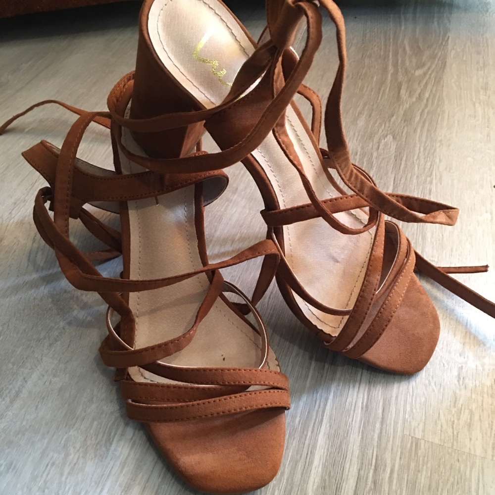 Lulu’s Lace Up Heels